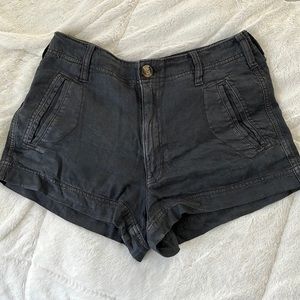 Linen Blend Shorts